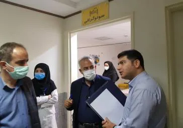 بازدید کارشناسان نظارت بردرمان وزارت بهداشت از مرکز آموزشی درمانی سراب