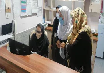 بازدید میدانی ناظران و کارشناسان حوزه سلامت کودکان وزرات بهداشت از معاونت بهداشتی 