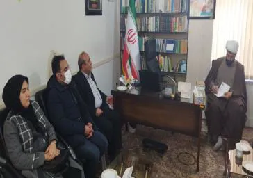 نشست مشترک امام جمعه شربیان با مسئولان دانشکده علوم پزشکی سراب