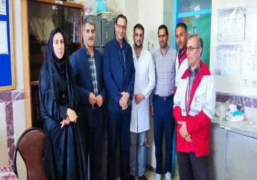 کاروان تخصصی سلامت درروستای کلیان