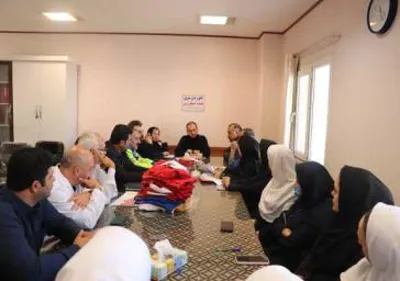 برگزاری رزمایش دورمیزی تخلیه اضطراری بیمارستان در مواقع بحران