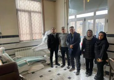اهدای یونیت دندانپزشکی ۳۵۰ میلیون تومانی برای ارتقای خدمات سلامت روستایی در سراب